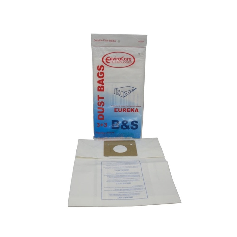 Eureka Vacuum Cleaner Bags Style B Generic 3 Pack
