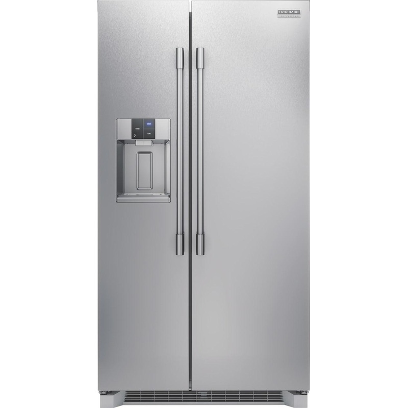 Frigidaire PRSC2222AF Frigidaire Professional 22.3 Cu. Ft. 36″ Counter Depth Side By Side Refrigerator