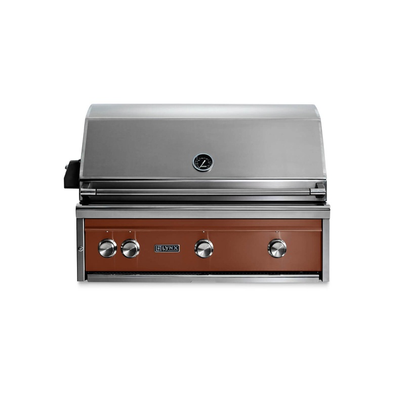 Lynx L36TRSILP 36″ Built-In Grill – 1 Trident W/ Rotisserie – Sierra