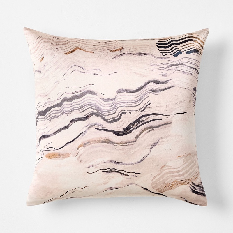Painted Lines Pillow Cover