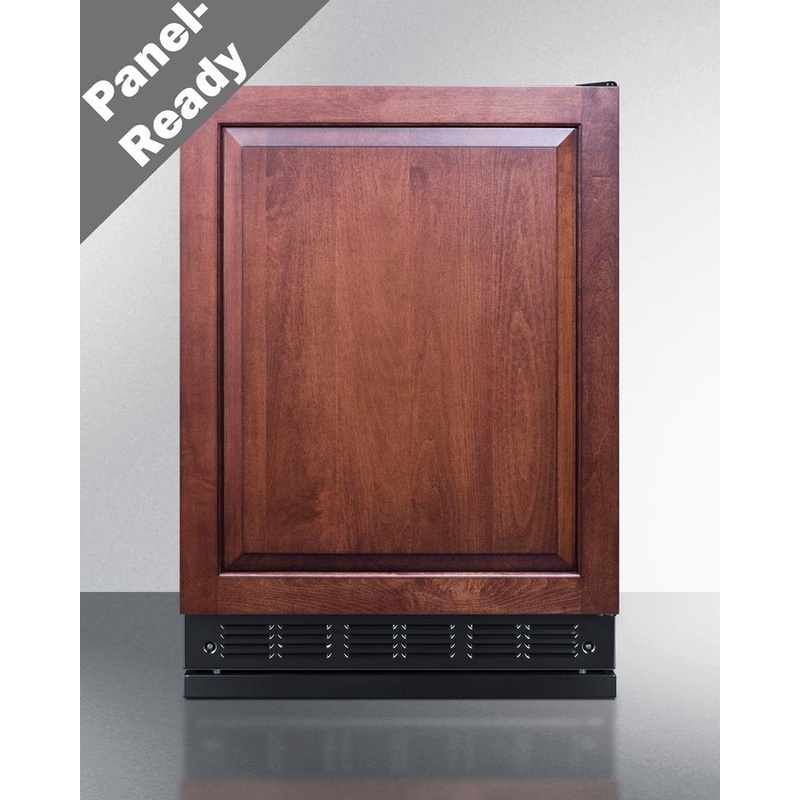 Summit CT66BK2SSRSIF 24″ Wide Refrigerator-Freezer (Panel Not Included)