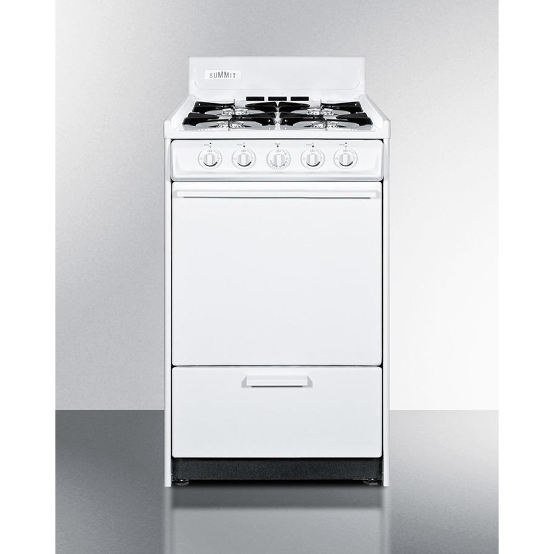 Summit WNM1107 20″ Wide Gas Range