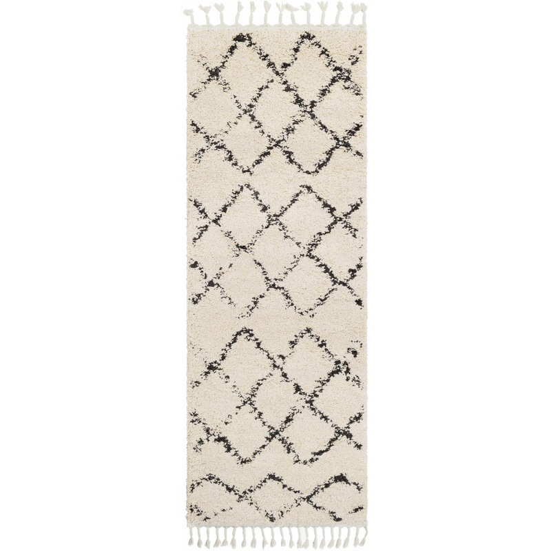 Adeife Moroccan Beige Area Rug Foundry Select Rug Size: Rectangle 7’10” x 10′