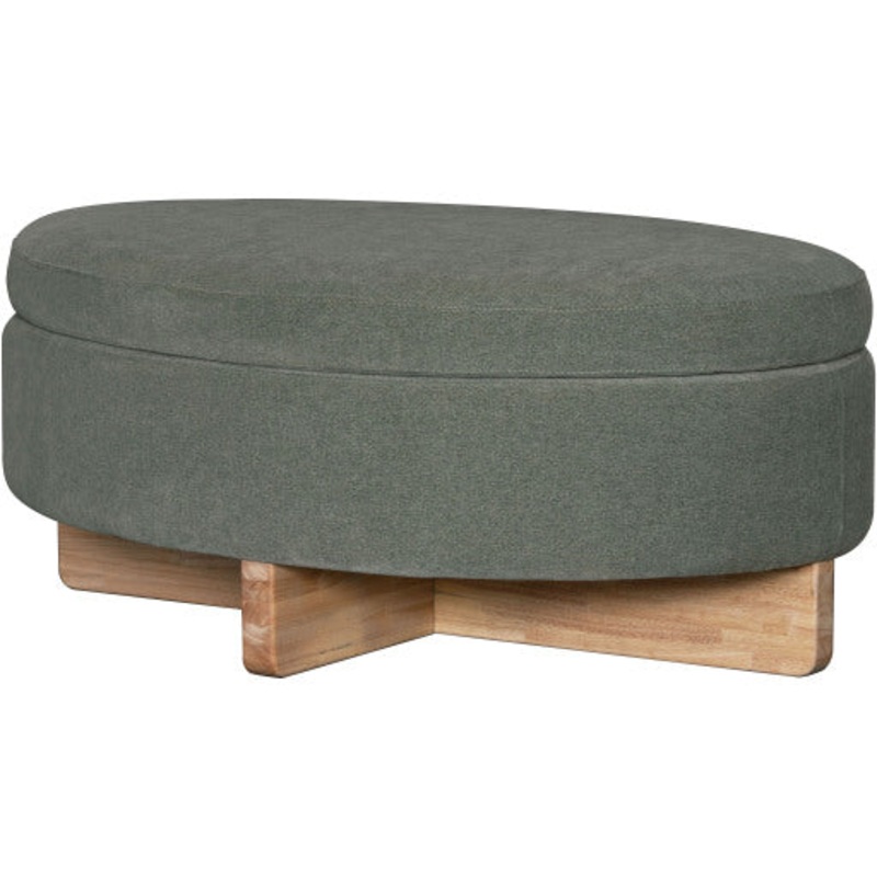 Expandable Storage Ottoman