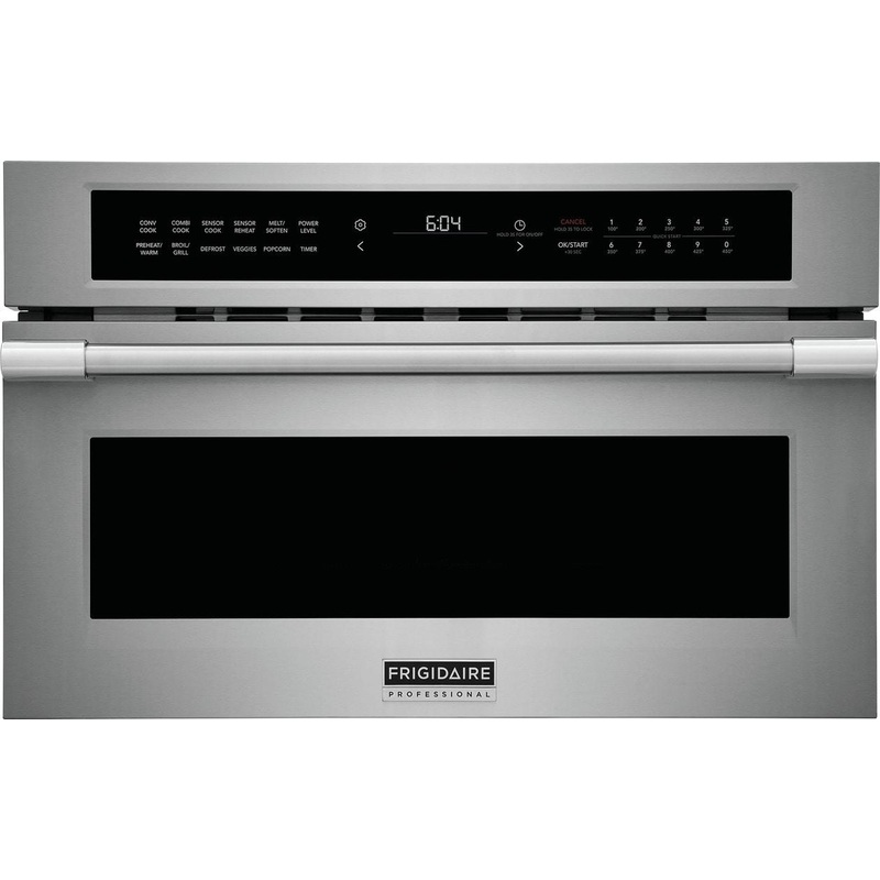 Frigidaire PMBD3080AF Frigidaire Professional 30″ Built-In Convection Microwave Oven With Drop-Down Door