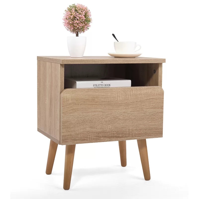 Mchale 1 Drawer Nightstand