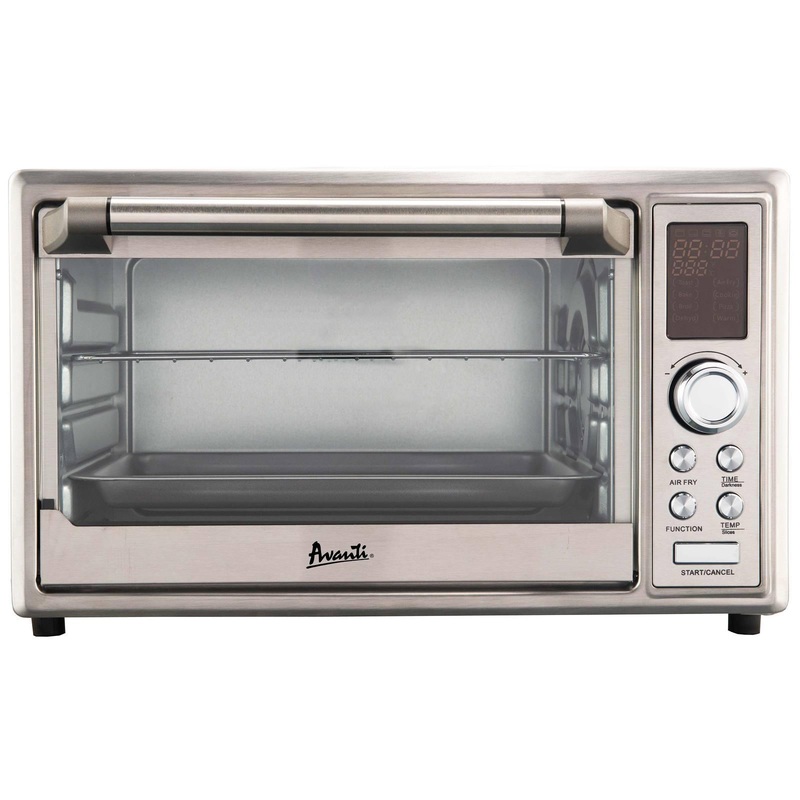 Avanti POA8K3S 0.8 cu. ft. Air Fryer Portable Oven – Stainless Steel / 0.8 cu. ft.