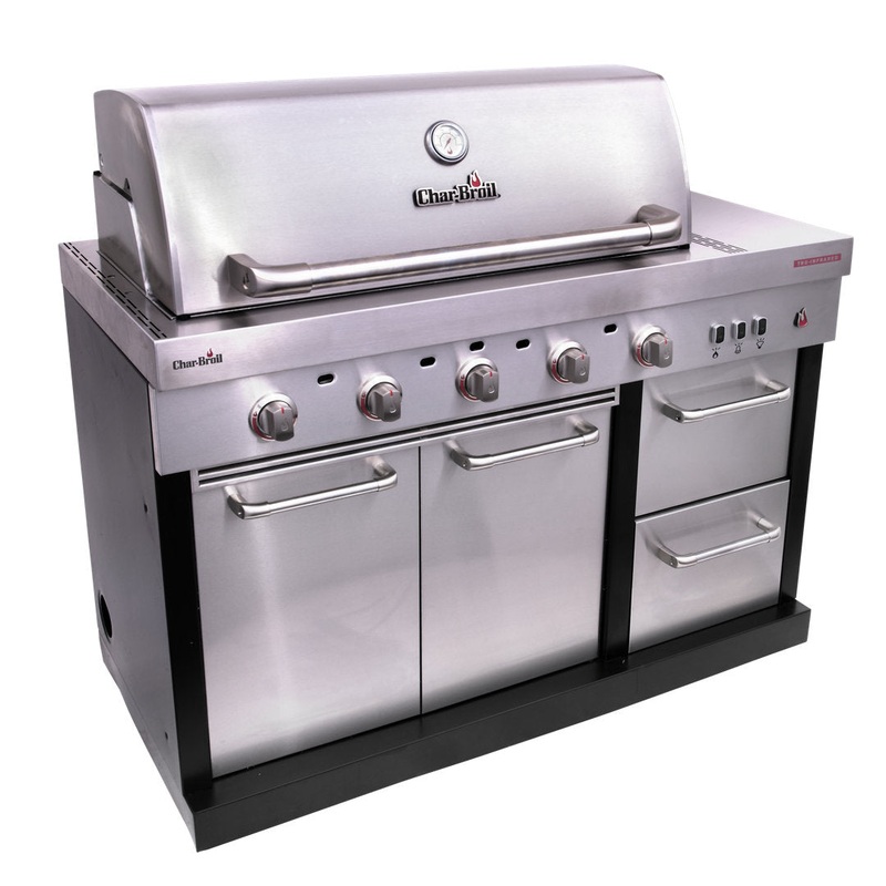Charbroil Medallion Series Modular Outdoor Kitchen 5-Burner Infrared Gas Grill Charbroil