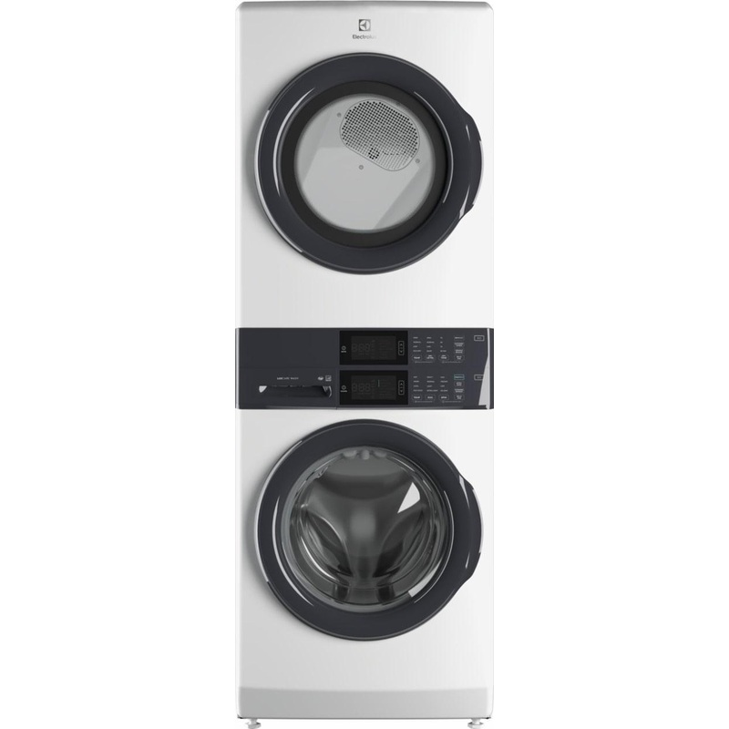 Electrolux ELTE7300AW Electrolux Laundry Tower Single Unit Front Load 4.4 Cu. Ft. Washer & 8 Cu. Ft. Electric Dryer
