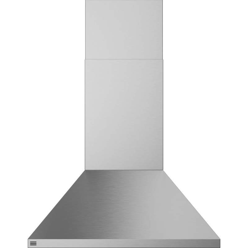 Ge Appliances PVW1030SWSS Ge Profile 30″ Wall-Mount Pyramid Chimney Vent Hood With Clean Air Sensors