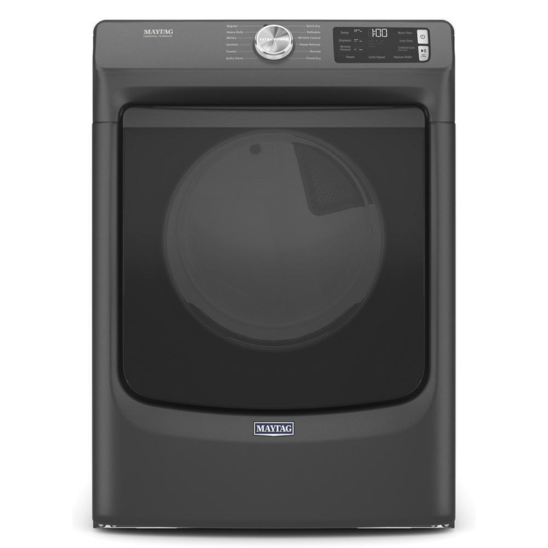 Maytag MED6630MBK Front Load Electric Dryer with Extra Power and Quick Dry Cycle – 7.3 cu. ft.