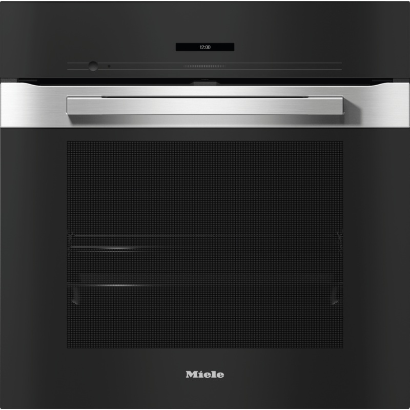 Miele H7263BPCTS H 7263 Bp – 24″ Oven With Clear Text Display, Connectivity, And Self Clean.