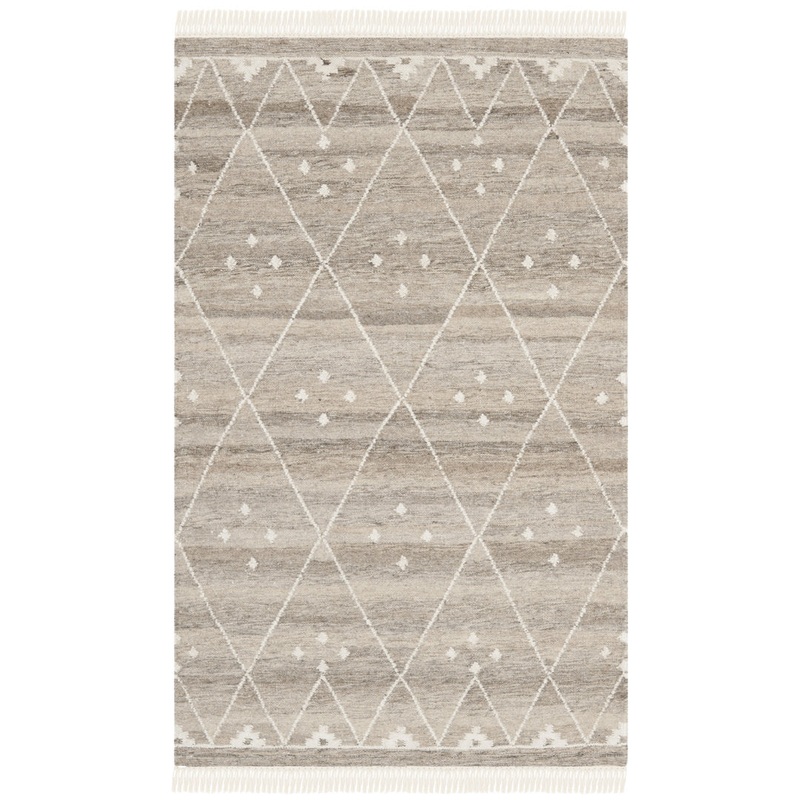 Natural Kilim Hand Woven 60% Wool, 20% Viscose, And 20% Cotton Geometric Rug Union Rustic Rug Size: Rectangle 3′ x 5′