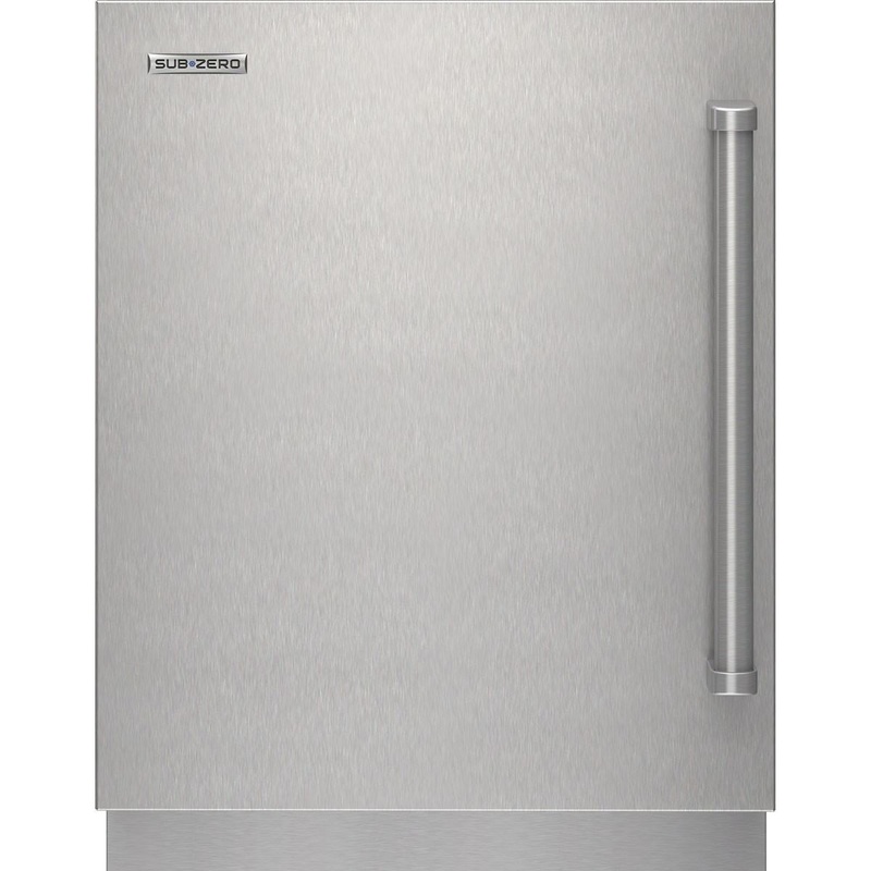 Sub-Zero 9029170 Stainless Steel Solid Door Panel – Pro Handle, Left Hinge