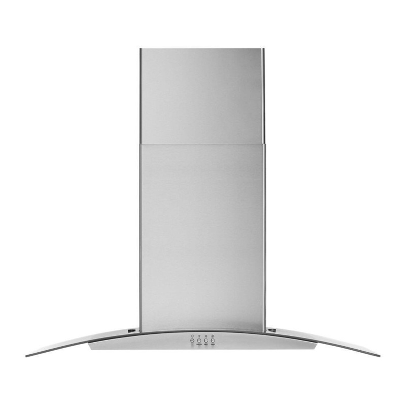 Whirlpool WVW51UC6LS 36″ Curved Glass Wall Mount Range Hood