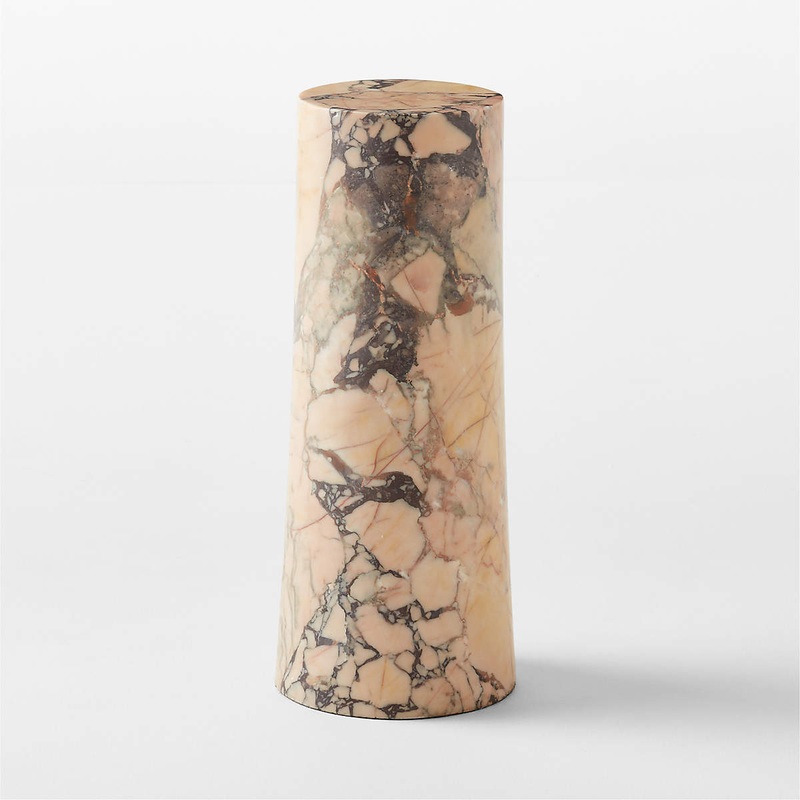 LA PALOMA MARBLE OUTDOOR DRINK TABLE