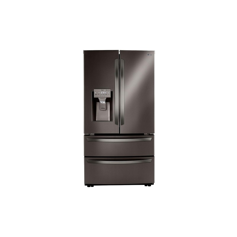 Lg LRMXC2206D 22 cu. ft. Smart Counter Depth Double Freezer Refrigerator with Craft Ice