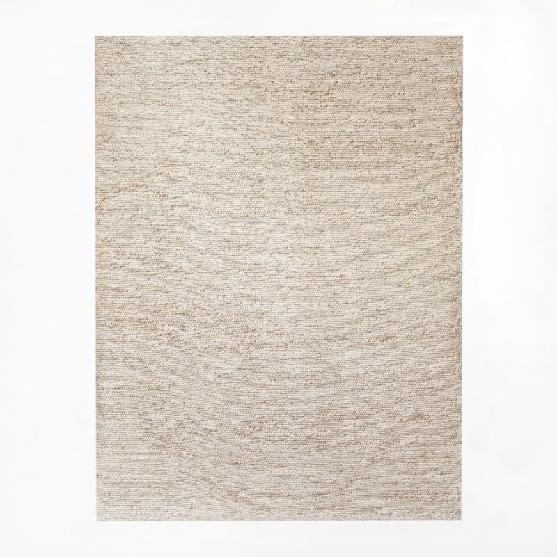 Mini Pebble Jute Wool Rug – 6’x9′