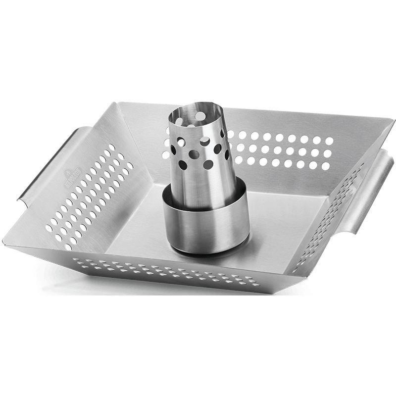 Napoleon Bbq 56024 Stainless Steel Chicken Roaster and Wok