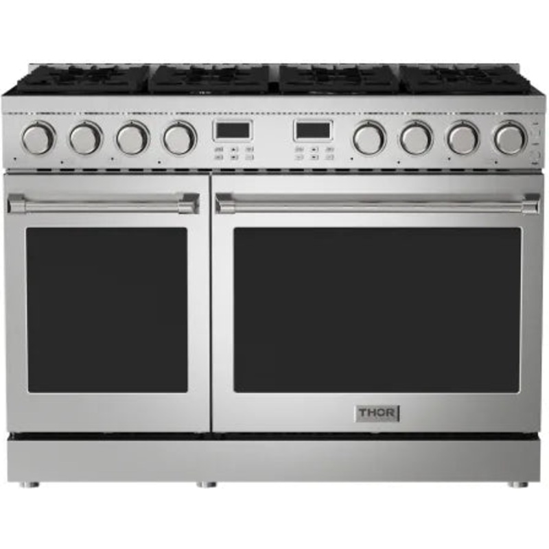 Thor Kitchen ARG48LP Thor Kitchen 48-Inch Liquid Propane Range – Contemporary Professional – Arg48Lp