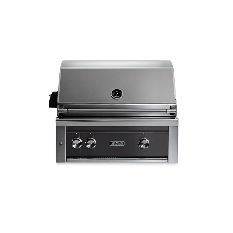 Lynx L30R3OBLP 30″ Built-In Grill W/ Rotisserie – Obsidian