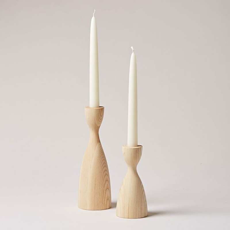 Farmhouse Pottery Pantry Candlesticks