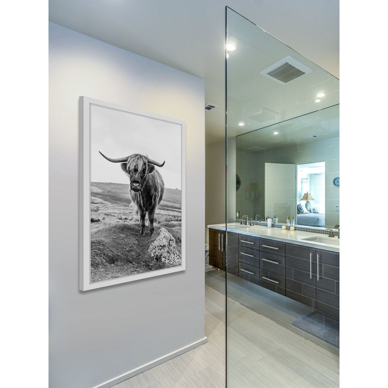 On a Hill – Picture Frame Photograph Print Union Rustic Size: 30″ H x 20″ W x 1.5″ D