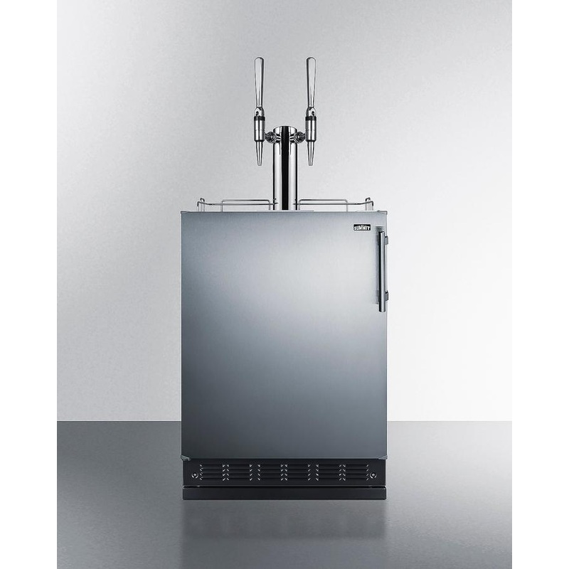 Summit SBC7BRSNCF2LHD 24″ Wide Nitro Coffee Kegerator