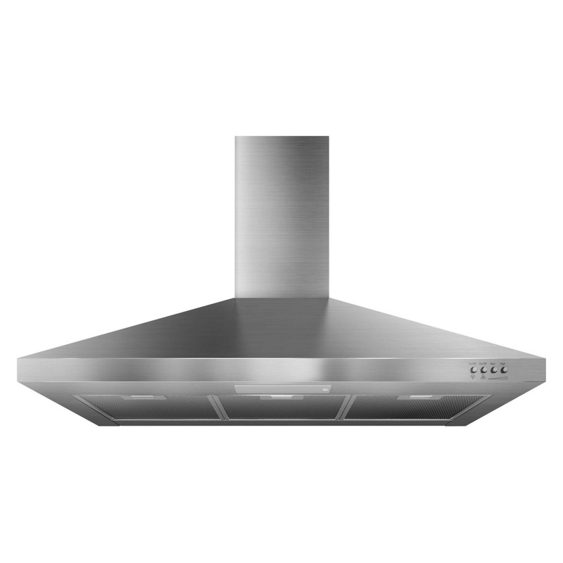 Whirlpool GXW7336DXS Gold 36-inch Vented 300-CFM Wall-Mount Canopy Hood Stainless Steel