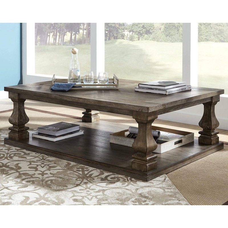 Briana Floor Shelf Coffee Table Kelly Clarkson Home