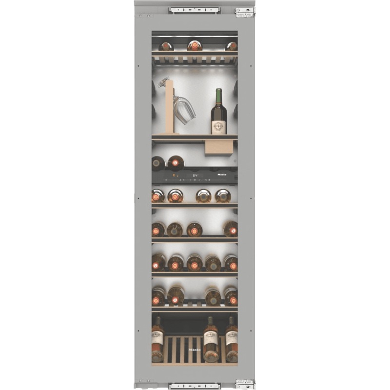 Miele KWT6722IS Kwt 6722 Is – Built-In Wine Storage Unit With Flexiframe, Sommelierset And Push2Open For Demanding Wine Connoisseurs.
