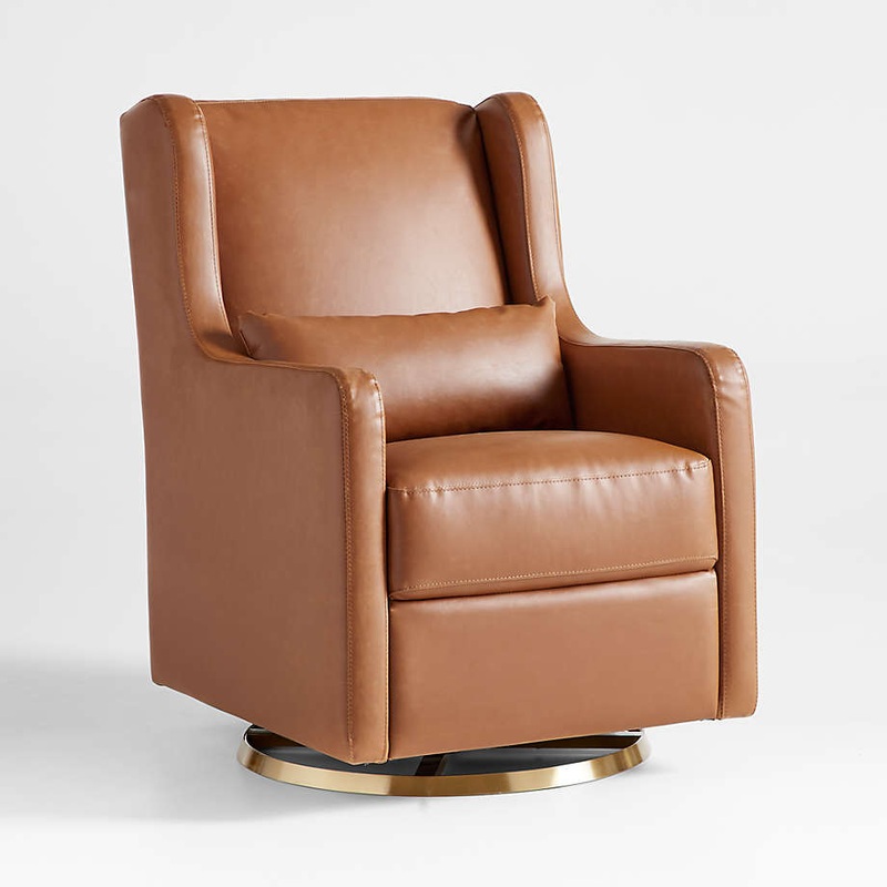 Wally Glider Tan Vegan Leather