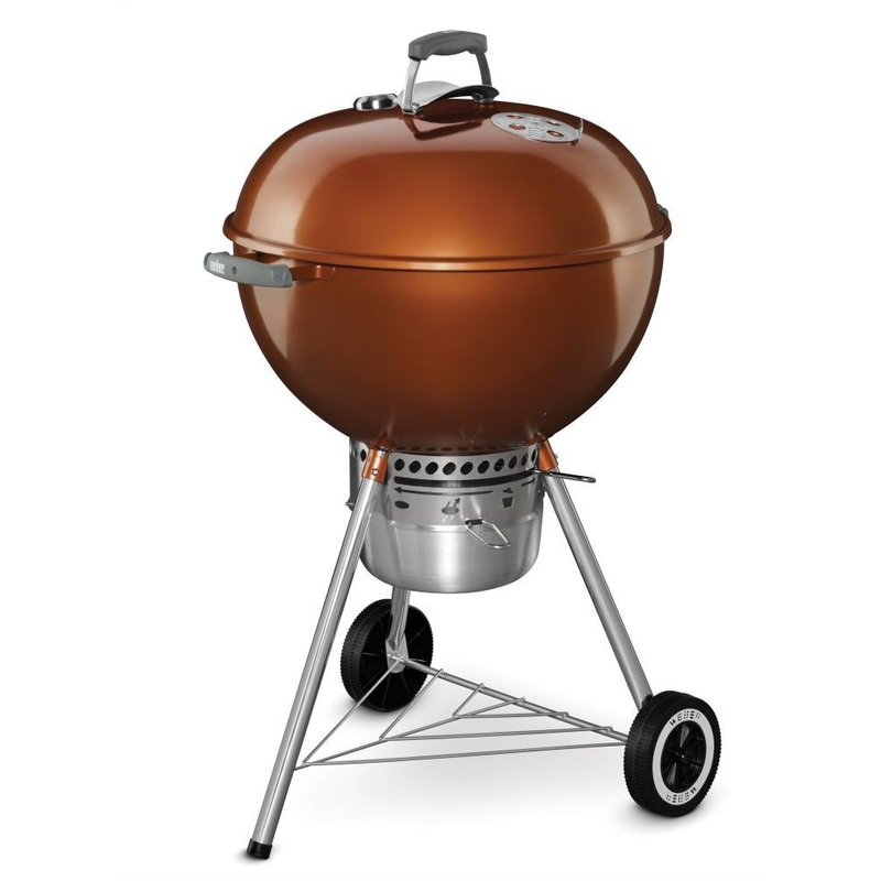 Weber 14402001 Original Kettle Premium Charcoal Grill 22″ – Copper