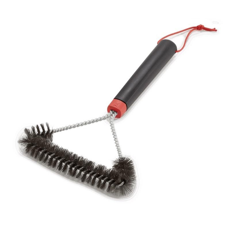 Weber 6277 Grill Brush – 12″ Three-Sided