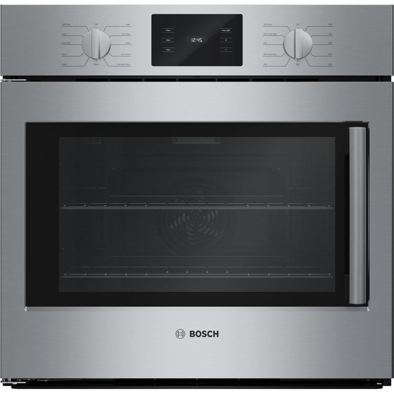 Bosch HBL5455LUC 500 Series, Built-in oven, 30”, Door Hinge: left, Stainless steel
