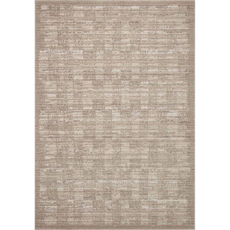 Geometric Machine Woven Polyester Area Rug in Sand Loloi II Rug Size: Rectangle 7’10” x 10′