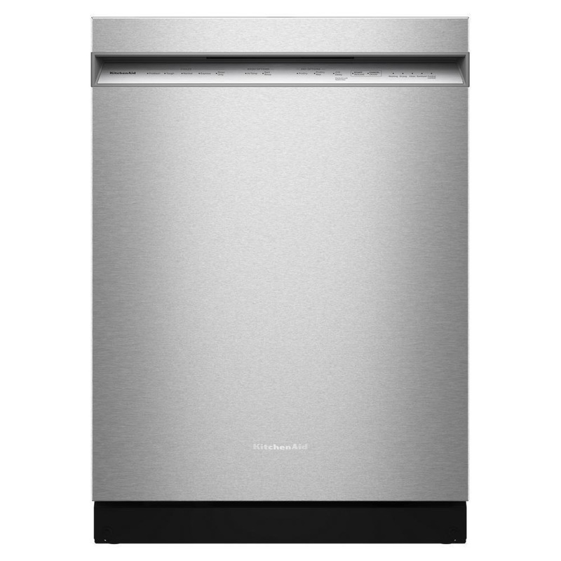 Kitchenaid KDFS224SPS Third Level Utensil Rack Dishwasher With 30+ Total Wash Jets In Printshield Finish, 47 Dba