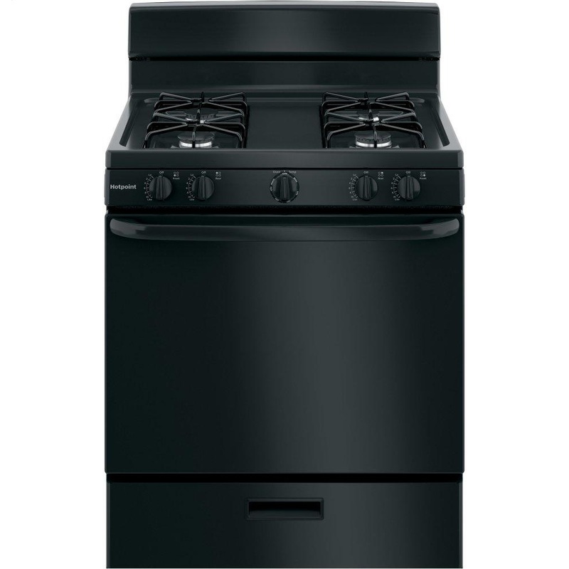 RGBS300DMBB Hotpoint 30″ Free-Standing Gas Range