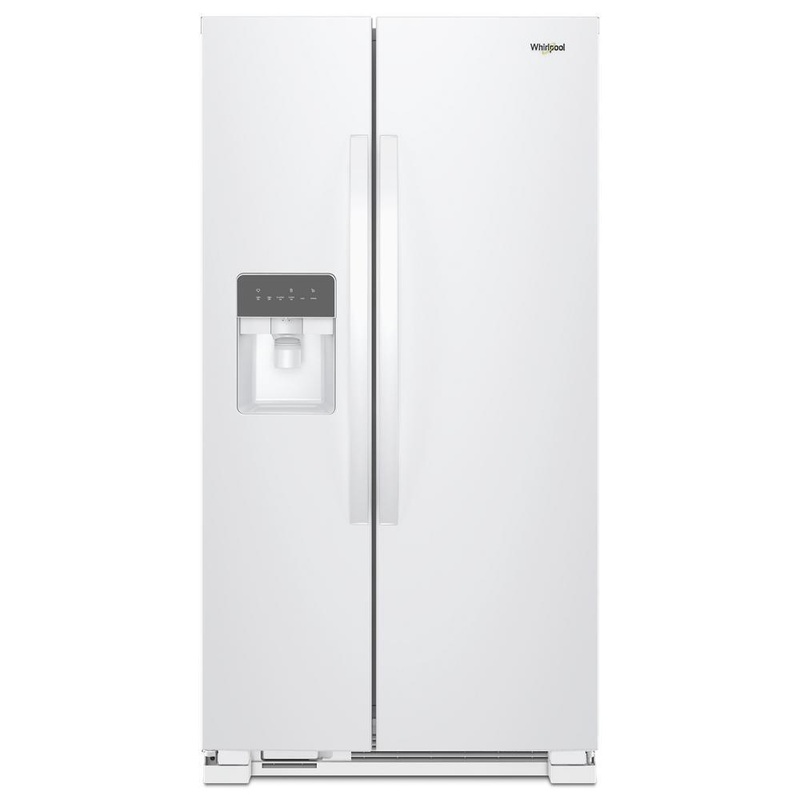 Whirlpool WRS315SDHW 36-inch Wide Side-by-Side Refrigerator – 24 cu. ft.