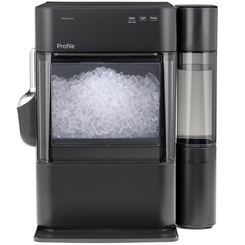 XPIO13SWBB GE Profile Opal 2.0 Ultra Nugget Ice Maker with Side Tank and Scale Inhibiting Filter
