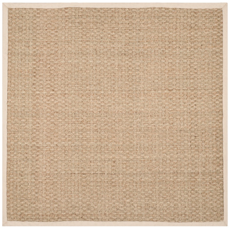 Dollard Natural Fiber Seagrass Rug Breakwater Bay Rug Size: Square 12′