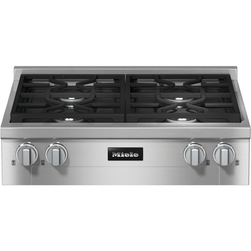 Miele KMR11243LP Kmr 1124-3 Lp Edst/Clst – 30-Inch Range Top With 4 Burners For Professional Applications