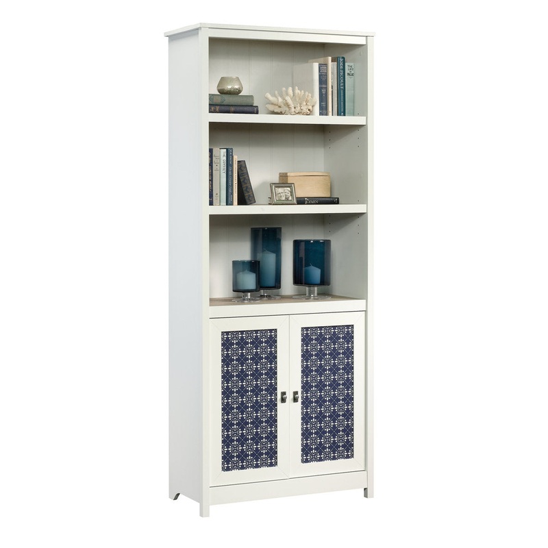 Myrasol 71.5″ H x 29.29″ W Standard Bookcase Highland Dunes Color: Soft White