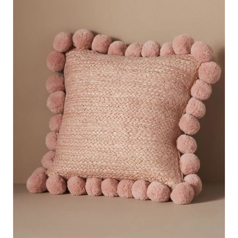 Pommed Jute Pillow