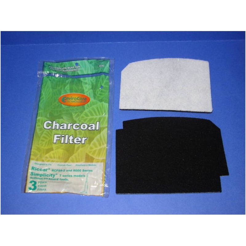Riccar 8000 Simplicity 7000 Without Tools Foam Filter