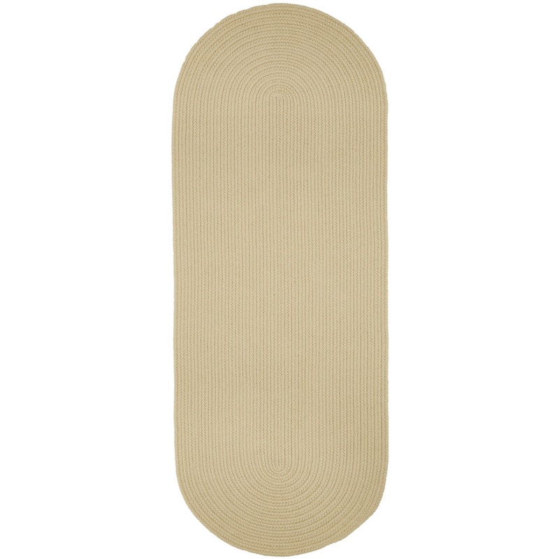 Smyth Handmade Cream Indoor/Outdoor Area Rug August Grove Rug Size: Runner 2′ x 8′