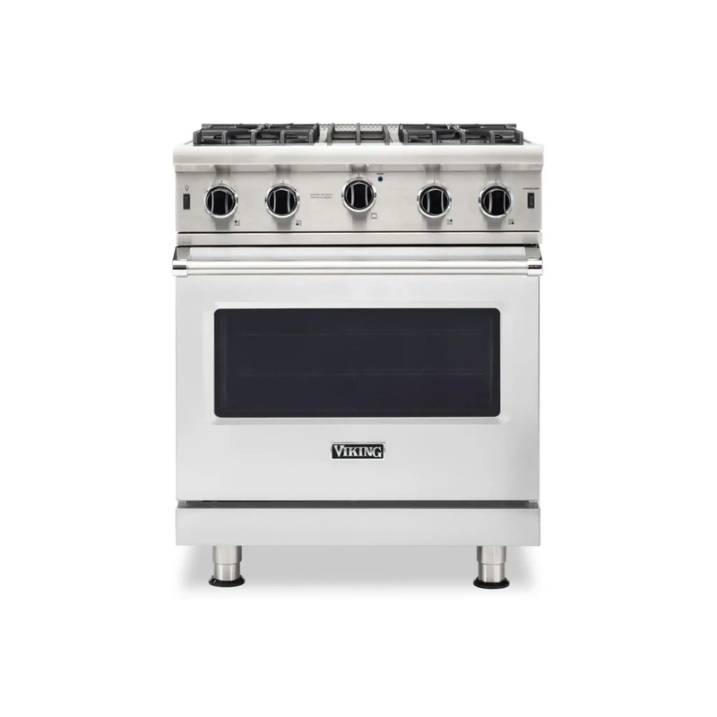 Viking VGIC53024BSS 30″ Stainless Steel Freestanding Gas Range, 4 Burners