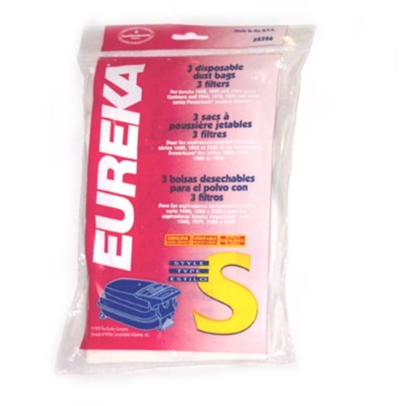 Eureka Style S Vacuum Bags Genuine 18 pack
