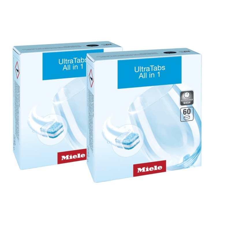 Miele GSCL1206T Gs Cl 1206 T – Ultratabs Set, 120 Tabs For Excellent Cleaning Results In Miele Dishwashers.