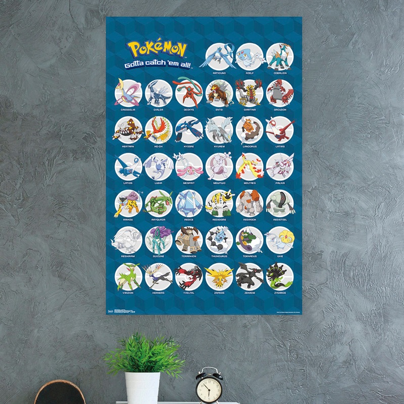 Pokmon – Legendary Paper Print Trends International